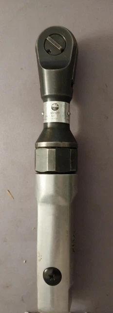Vintage Mac Tools 3/8" Drive Air Ratchet AR107 For Parts Or Repair Only!