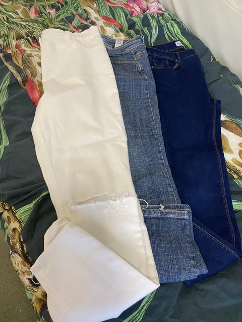 Womens Clothes Jeans Bundle Size 10 Next, New Look Etc