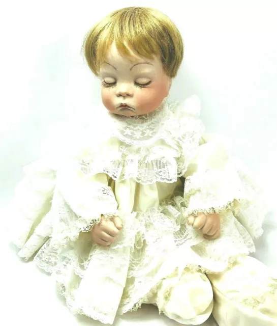 Sugar Britches Doll Reproduction Boots Tyler Vintage 1986 Sleeping Eyes Lashes