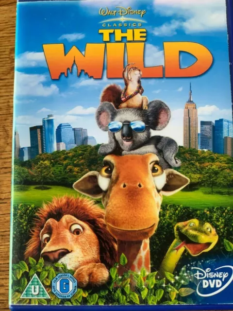 The Wild DVD 2006 Walt Disney Animated Family Film Movie Classic