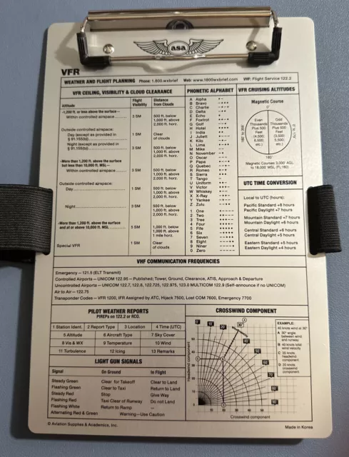 VFR Pilot Kneeboard - ASA-KB-1-A