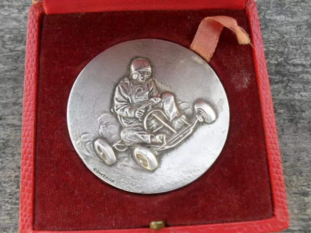 KARTING Médaille argentée par Contaux DAKAR SENEGAL 1963