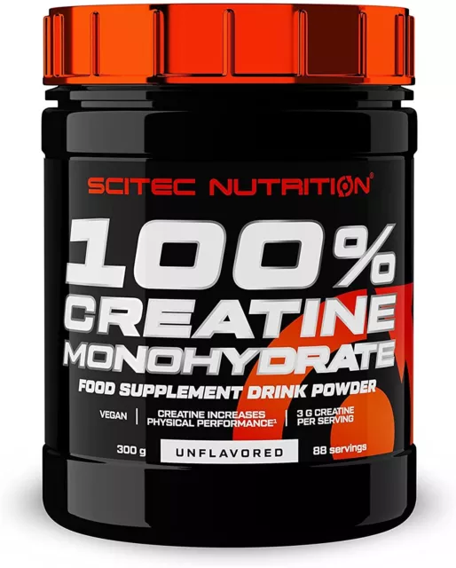 Scitec Nutrition 100% Creatine Monohydrate 300g - Kreatin - Creatin