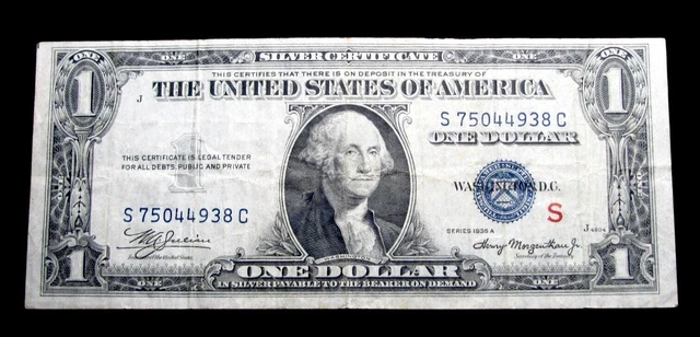$1 1935-A Experimental US Silver Certificate Small Size   ---- #126