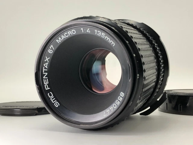 Cla D'[Optics Mint ] Smc Pentax 67 Macro 135mm F/4 Mf Objectif pour 6x7 67 II