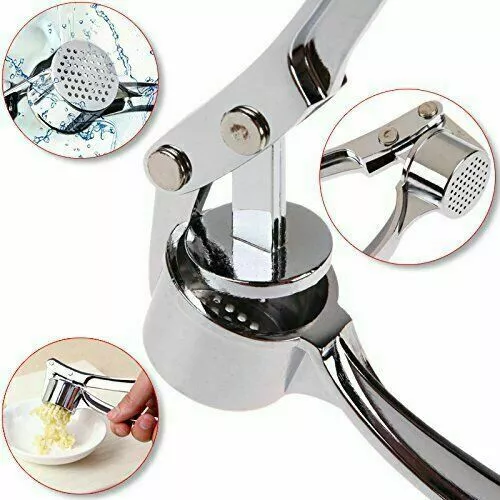 Garlic Press Ginger Presser Grinder Crusher Mincer Squeezer Kitchen Tool Cutter 2