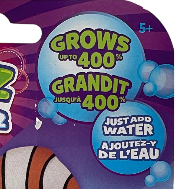2 Pack ORB Odditeez Groweez Fish Grow 400% Just Add Water Aquarium Tank 3