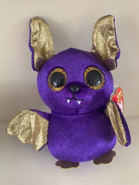 Ty Beanie Boo Count The Bat 15Cm Brand New With Tags Halloween Boos