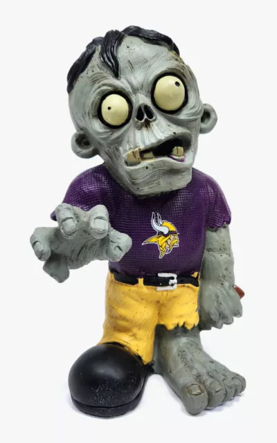 Minnesota Vikings Thematic Zombie Figurine Gnome NFL 9"