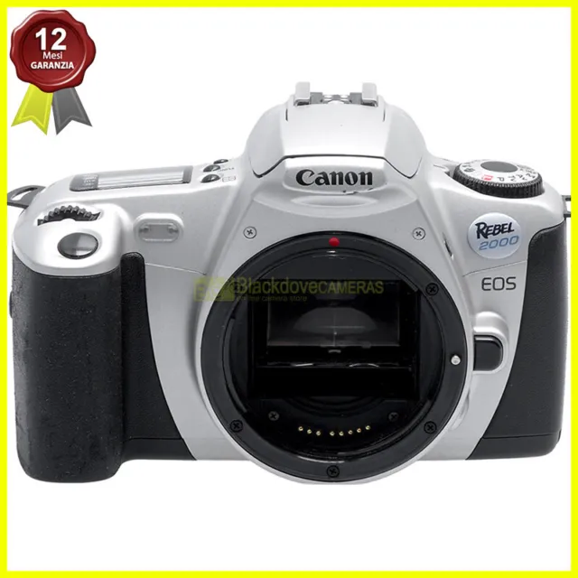Canon EOS Rebel 2000 Silver (Eos 300) body Fotocamera reflex autofocus analogica