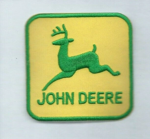 New 3 Inch John Deere Iron On Patch Free Shipping P1