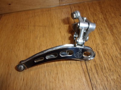 CAMPAGNOLO NUOVO RECORD DERAILLEUR AVANT 4 TROUS VELO BICYCLE FRONT 