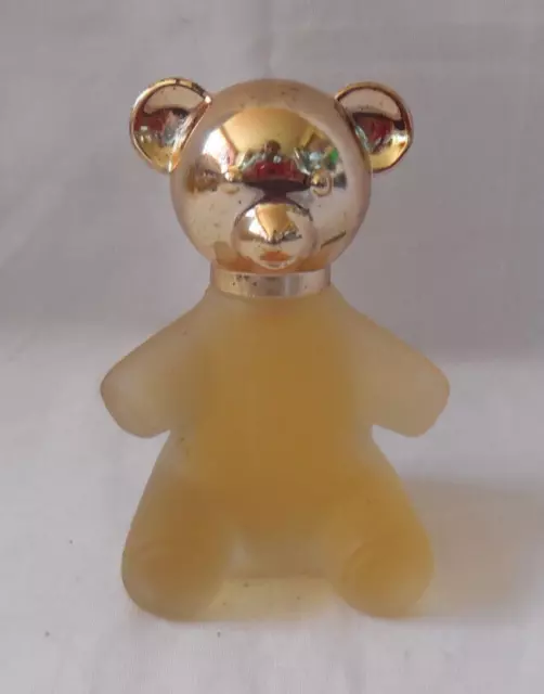 Vintage Avon Collectable Teddy Bear Decanter Sweet Honesty Cologne Bottle - Full