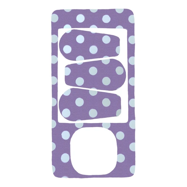 DEXCOM ONE RECEIVER Sticker. Polka Dot Purple (Gloss) £3.31 - PicClick UK