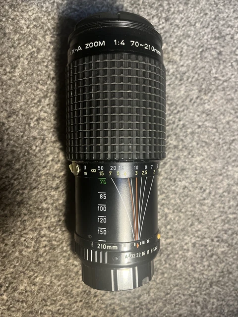 SMC Pentax-A Zoom Lens 70-210mm f/4 - Pentax K Mount Good & Working
