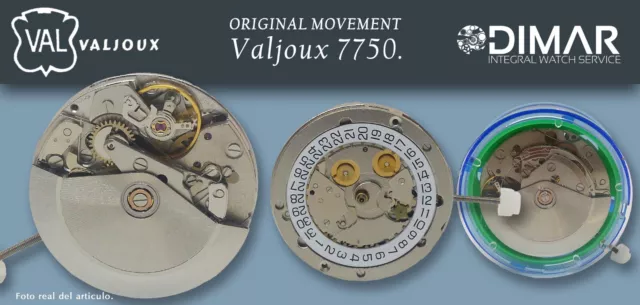 Original Movement/Movement Valjoux 7750 - Swiss Made Movement