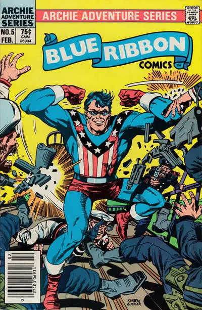 Blue Ribbon Comics (Vol. 2) #5 (Newsstand) FN; Archie | Jack Kirby - we combine