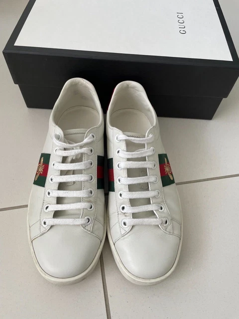 LADIES GUCCI ACE Spike/ Pearl Trainers/ Sneakers Size 36 £200.00 - PicClick UK Ladies Gucci Ace Spike/ Pearl Trainers/ Sneakers Size 36 £200.00 - Picclick Uk