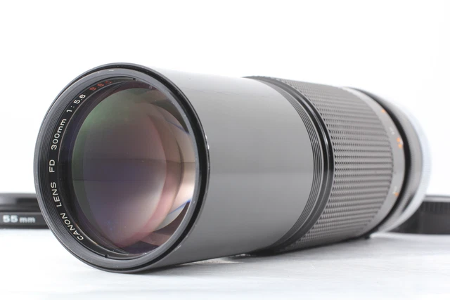 [Casi como nuevo con filtro] Teleobjetivo Canon FD 300 mm f5,6 MF montaje FD de JAPÓN
