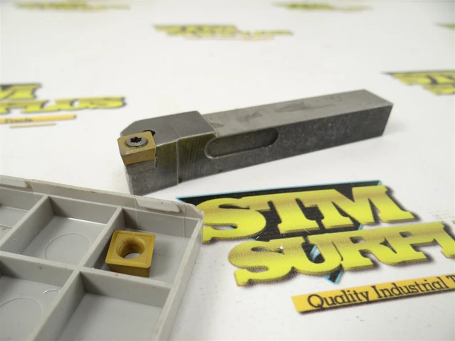 Kennametal Indexable Tool Holder .550" Shank Sclcr-103A + New Carbide Insert