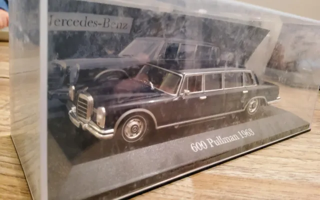 Mercedes 600 pullman 1963 eligor solido ixo norev 1/43