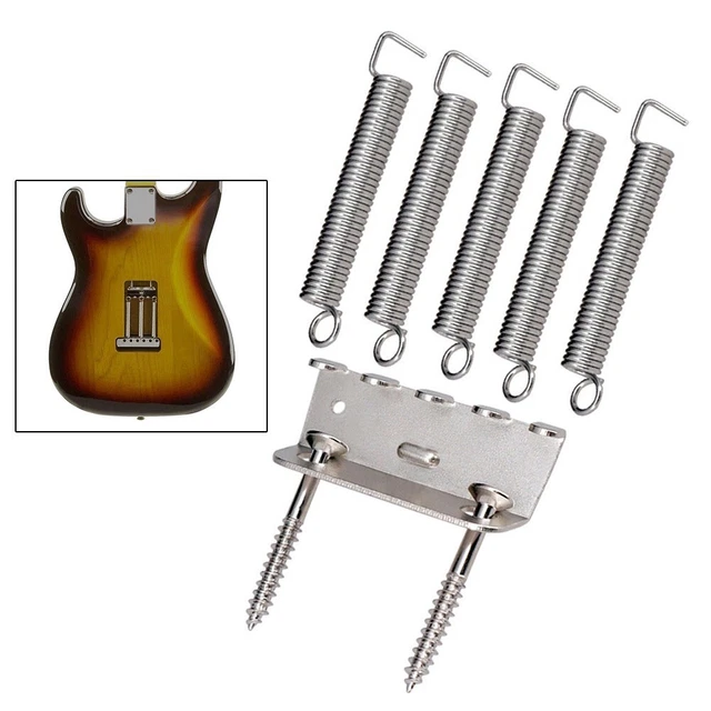 Molle per tremolo per chitarra elettrica lunghezza 680mm Molla di estensione con gancio per Fender-68mm, 1,5 mm, 8,5 mm Molle per tremolo per chitarra elettrica lunghezza 680mm Molla di estensione con gancio per Fender-68mm, 1,5 mm, 8,5 mm