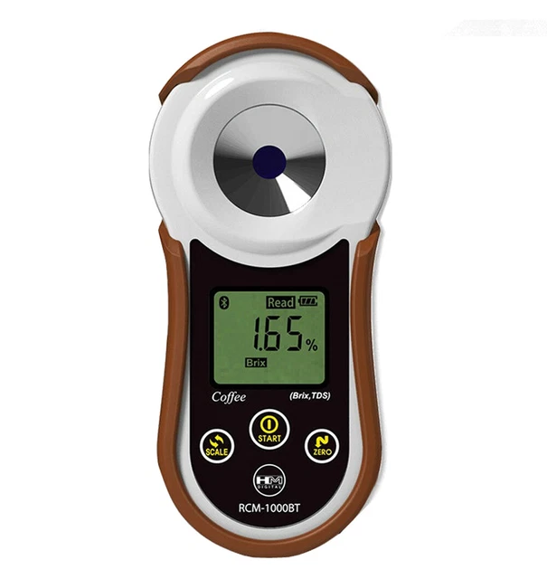 DR701 Digital Refractometer, Coffee Concentration Meter With LCD Display, Brix/TDS Measuring Tool For Fruit Sugar, Milk Tea, Drinks, Food, Etc