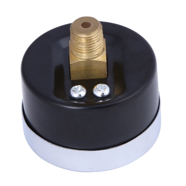 Manometro a depressione per compressore a depressione con lunedì laterale 0-160 psi-bar-NPT