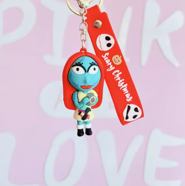 Sally The Nightmare Before Christmas Keychain Keyring Bag Charm