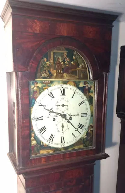 Antique  Mahogany Eight Day " Marazion  "    Longcase / Grandfather Clock