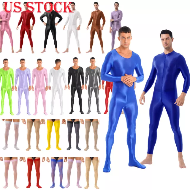 SHINY SPANDEX FULL Body Suit Second Skin Bodysuit Zentai Catsuit Holloween  Party $12.62 - PicClick