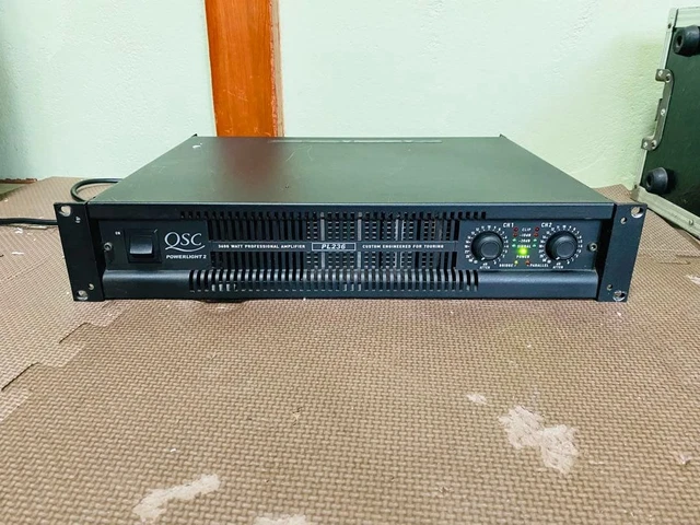 QSC PL236 STEREO Power Amplifier 3600W 2Ω 4Ω 8Ω Used Tested
