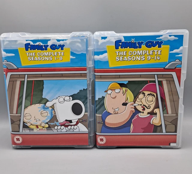 FAMILY GUY SEASONS 114 Complete Series Collection Comedy Fun TV