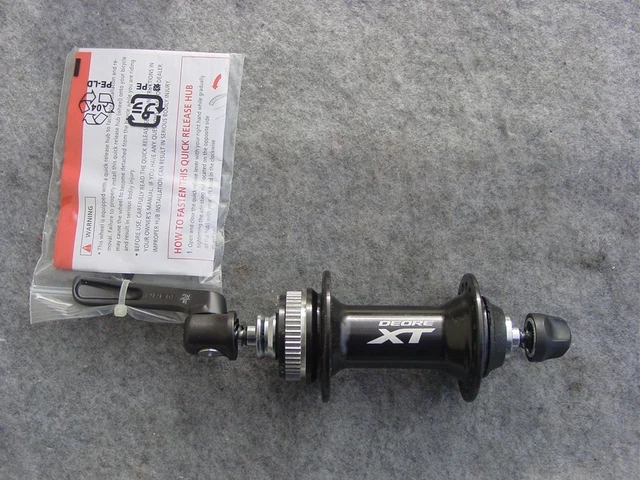 Achetez des Shimano Deore Moyeu Avant 36 Trou 100mm Disque CL - Noir chez HBS