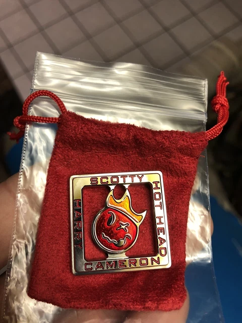 SCOTTY CAMERON HOT Head Harry Ball Marker - 2018 PGA $167.50