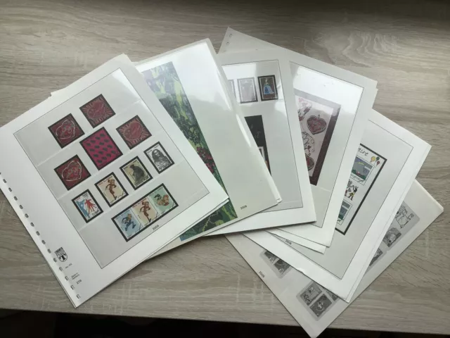 Pages Lindner France Pour Timbres Annee 2006 Très Bon État