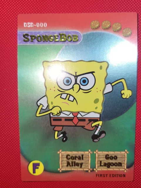 2003 UD Spongebob Squarepants Aquatic Amigos Squidward Gold Rare PSA 9  AA-041