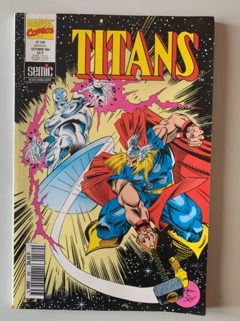 Marvel Presente Titans Semic N°189 1994