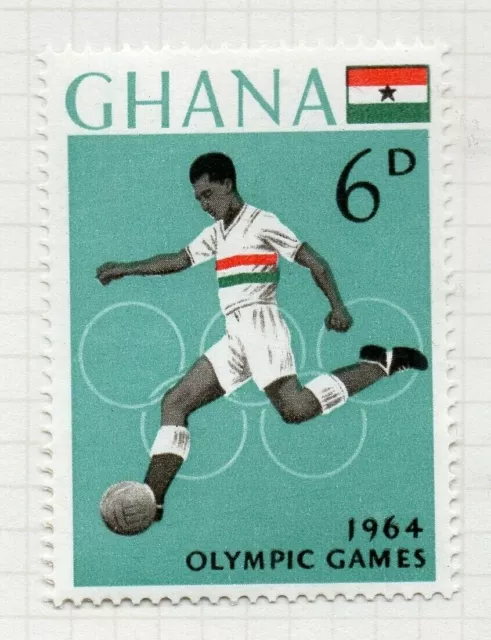 Ghana 1964 Early Issue Fine Mint Hinged 6d. NW-167970