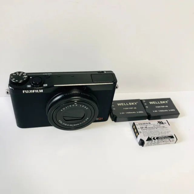 Fujifilm X Series XQ1 12.0MP Compact Digital Camera Black From JAPAN