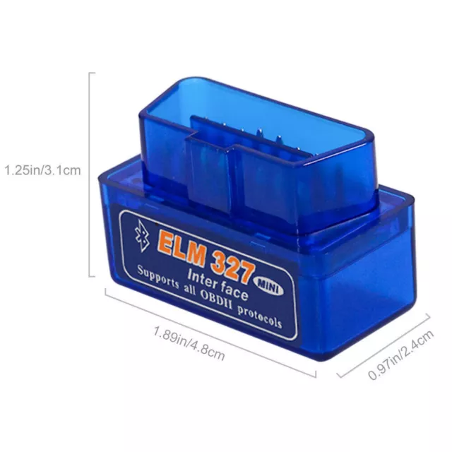 Bluetooth ELM327 OBD2 Car Scanner IOS & Android Diagnostic Auto Scan Tool 2