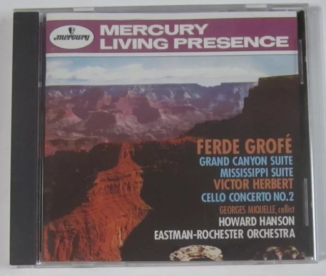 Grofe - Grand Canyon Suite / Mississippi Suite / Cello Concerto No. 2 CD USED