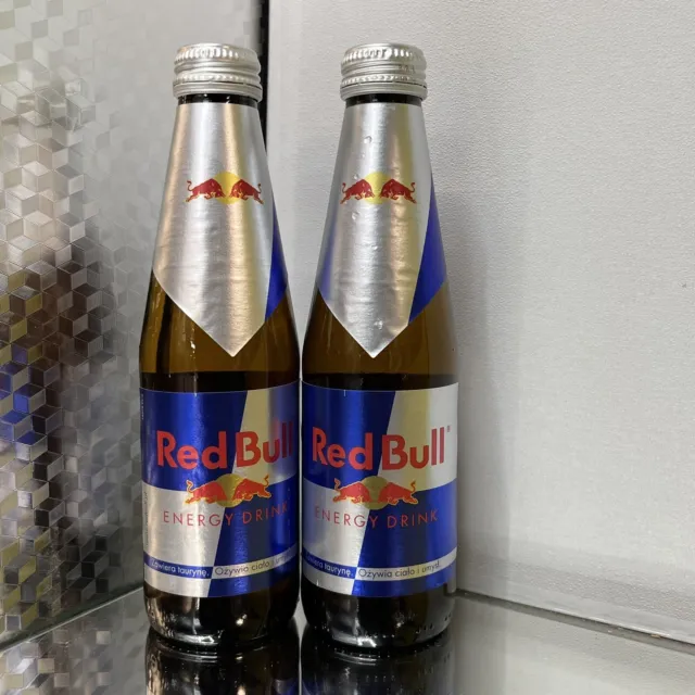 REDBULL ENERGY DRINK GLASS BOTTLE 2x250ml