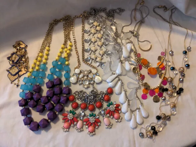 Charming Charlie Costume Fashion Jewelry Lot of 9 Necklaces