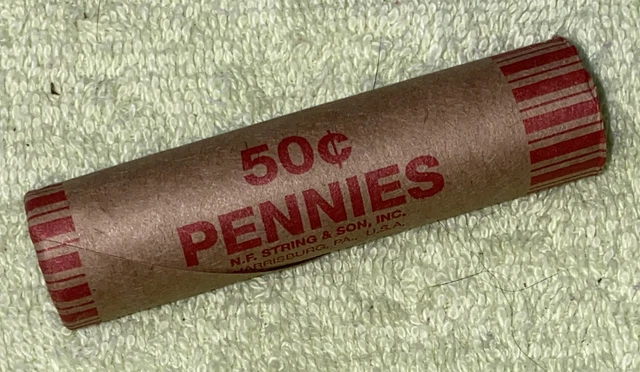 1 US Lincoln Wheat Cent 1C Penny Roll 1915-S/1922-D (50 Coins) 40%+ Pre-1940 3