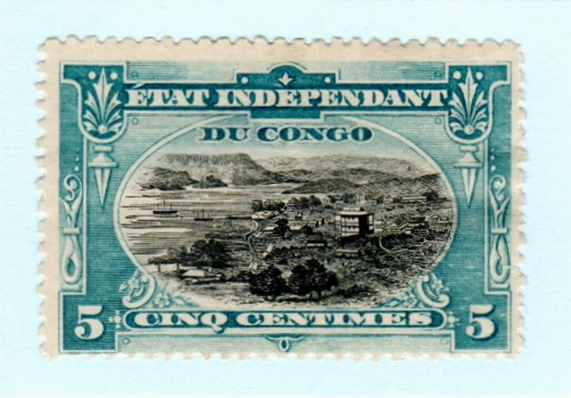 BELGISCH-KONGO 14 * MATADI = BELGIAN CONGO Scott #14mh = CONGO BELGE Yvert 14 *