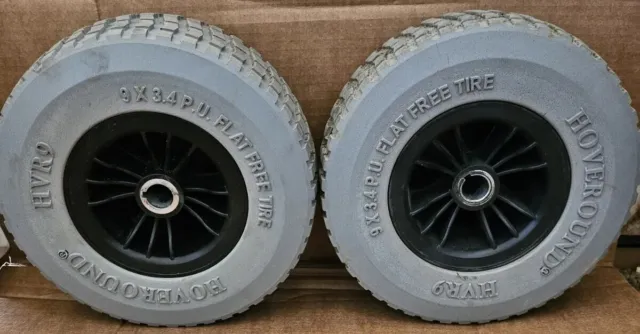 Hoveround HVR9 9 X 3,4 P.U. Neumáticos planos gratuitos (par) B