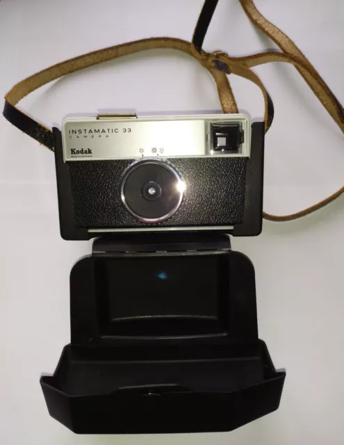 Kodak Instamatic 33 Camera Kodak Kompaktkamera Kamera Vintage wie NEU mit Hülle