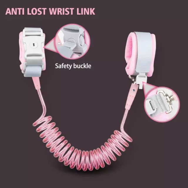 Anti lost Band Safety Link Harness Toddler Child Baby Kid Wrist Strap Belt  GX