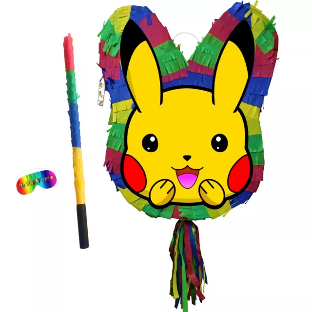 cute Pinata Pokemon go game party pikachu fun theme birthday bunny uk pokeball